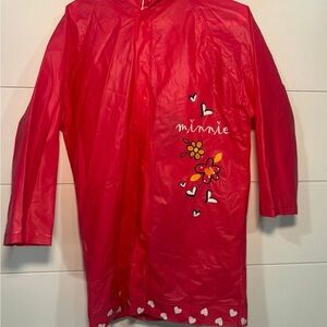 Disney Pink Raincoat with Minnie Design